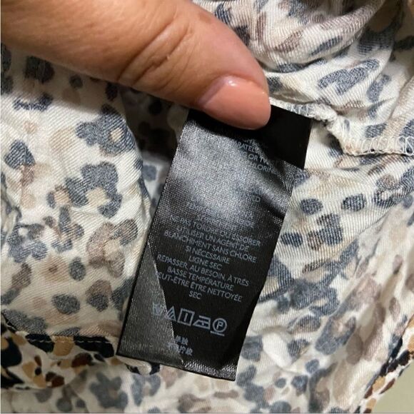 Maeve Katia ruffled leopard print button down - Picture 9 of 12